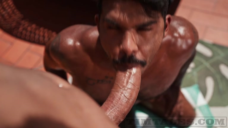 Versatile Brazilian Loves Taking a Humongous Cock When He Bottoms