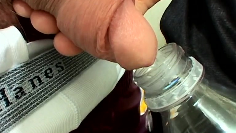 Piss Boys Suck Dick & Fill Bottle with Urine