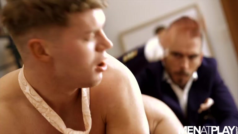 British Stud in Suit Fucks Young Irish Bottom's Hot Ass