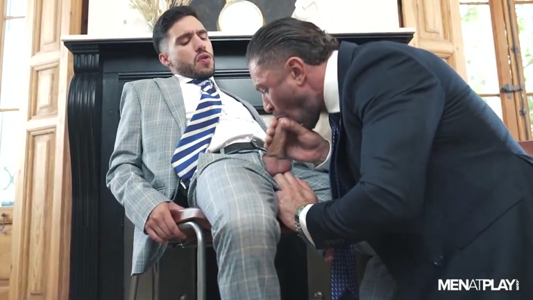 The Chemistry Between These Two Suited Men Is Off the Charts