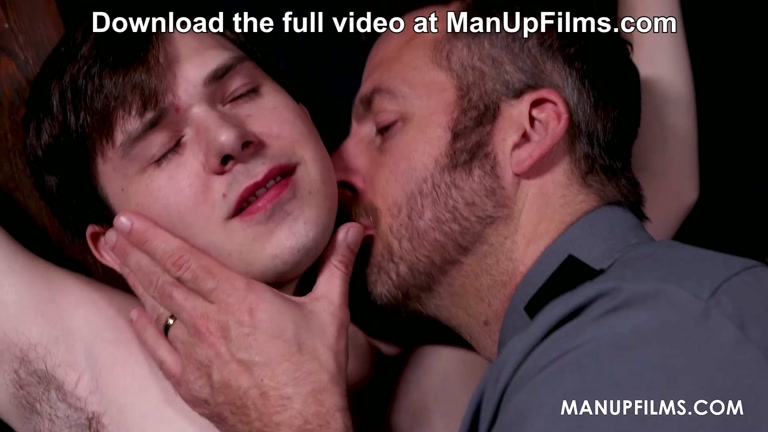 Dirty Cop Dominates Young, Hung & Bound Twink