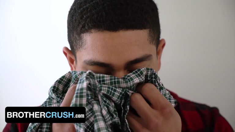 College Stud Finds His Naked Twink Stepbrother Blindfolded & Waiting for Him