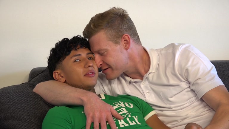 Twink Bounces Hole Furiously on Blond Czech's Hard Cock