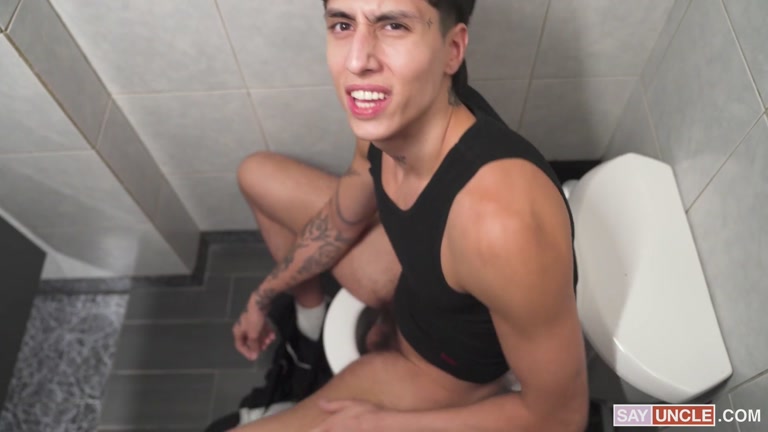 Hung Bully Orders Black Nerd to Bend Over for his Big Cock