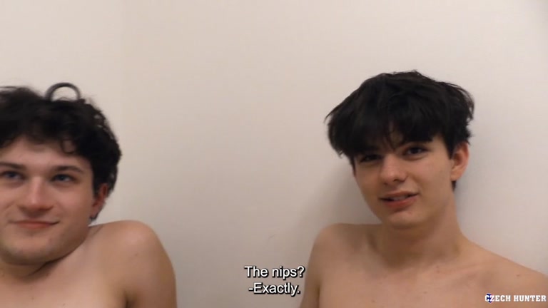 Young Czech Guys Share Man's Big & Thick Uncut Cock
