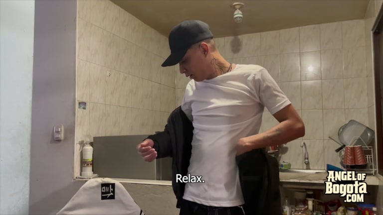 Latin Courier Takes Off His Clothes for an Extra Tip