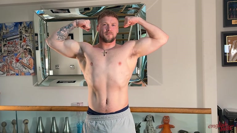 Even Soft, This Muscle Hunks Cock is Massive